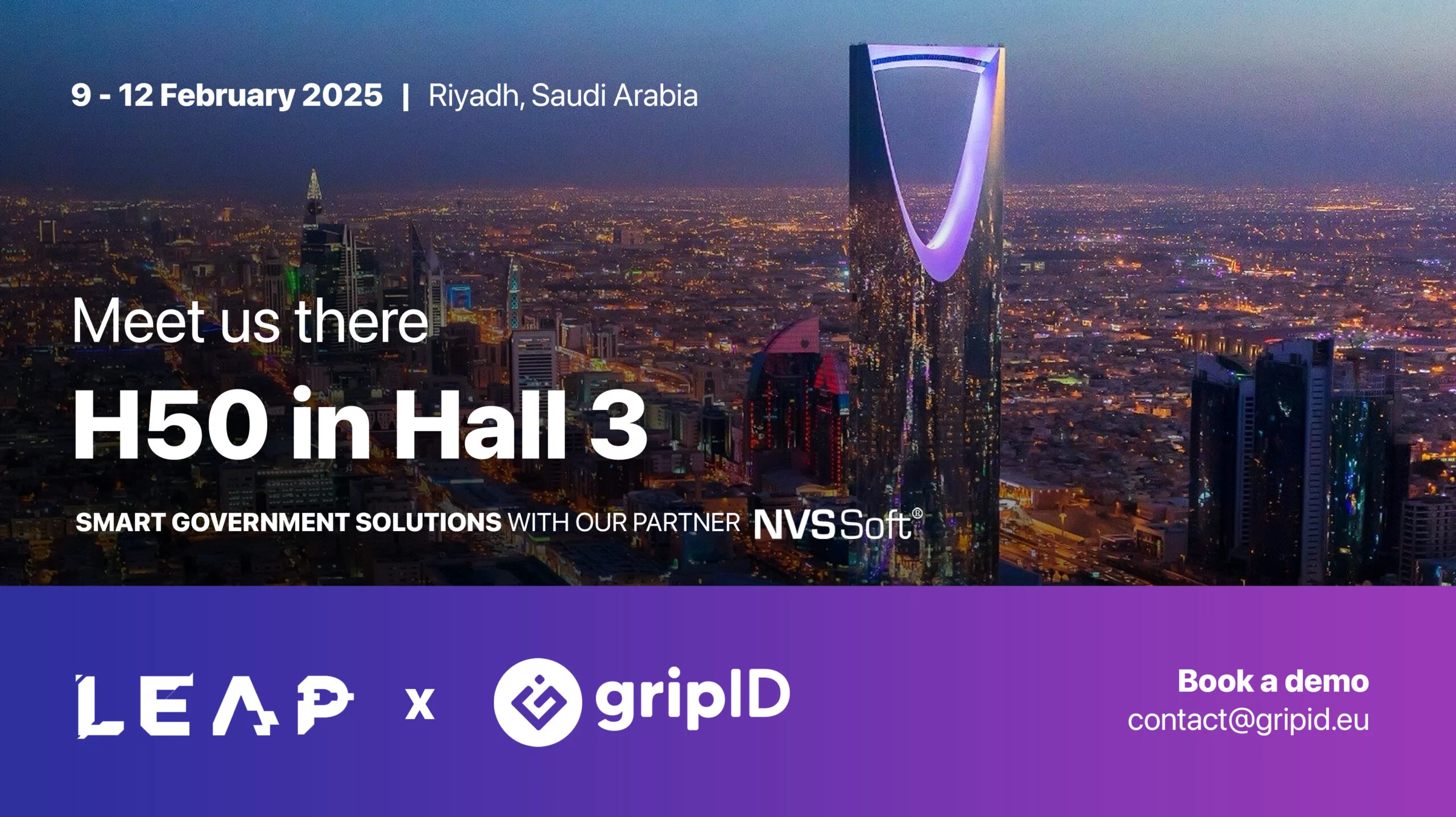 GripID at LEAP 2025