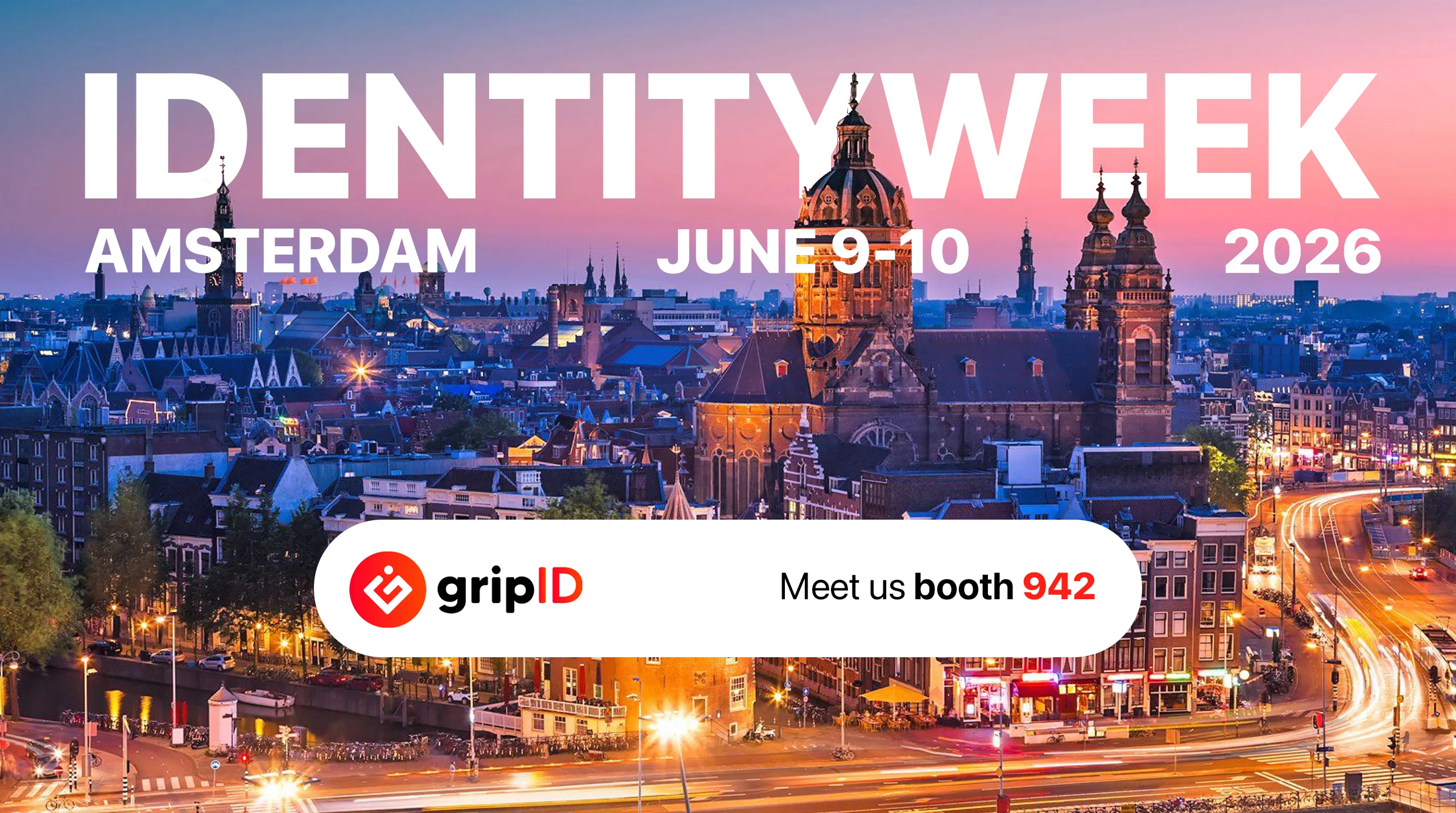 GripID at Identity Week 2026
